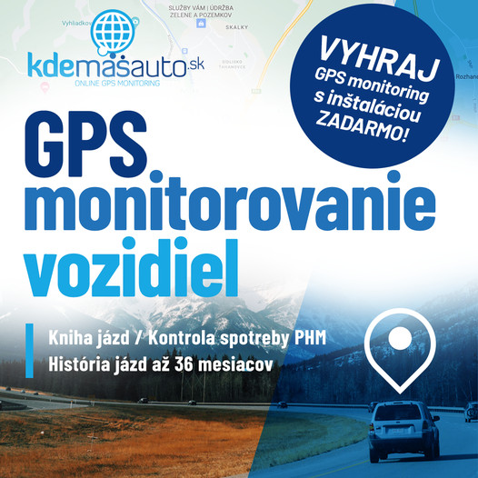 Súťaž o GPS monitorovanie vozidla