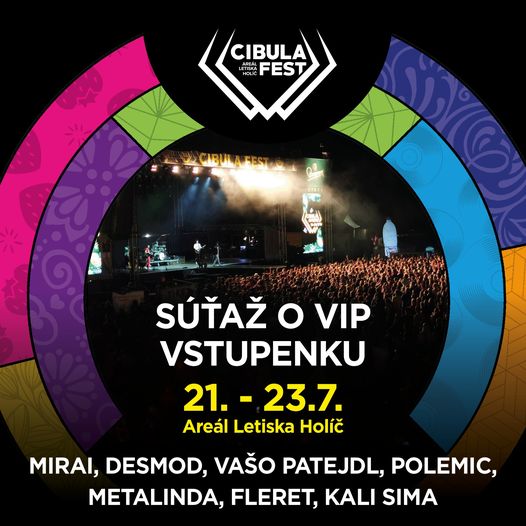 Hrajte o VIP vstupenku na CIBULA FEST 2022