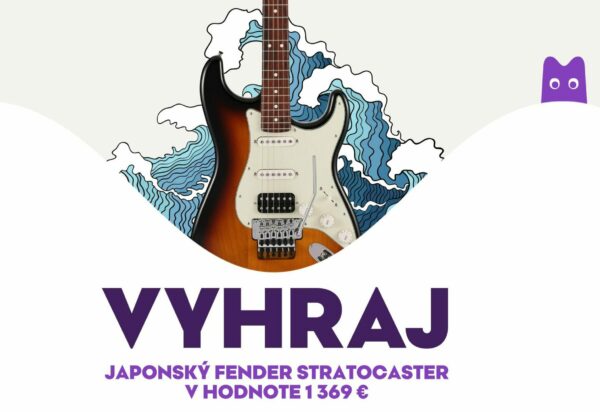 Vyhraj elektrickú gitaru Fender Stratocaster