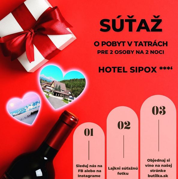 Vyhraj pobyt vo Vysokých Tatrách v hoteli Sipox