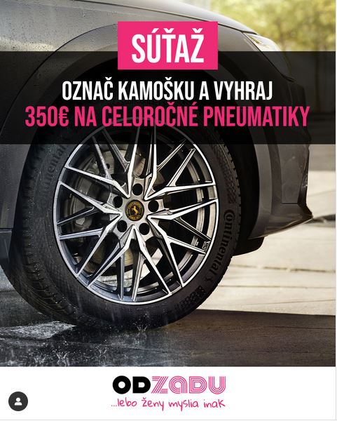 Vyhraj poukaz na nové pneumatiky v hodnote 350 EUR