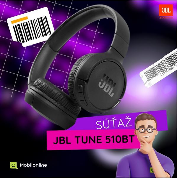 Získajte slúchadlá JBL Tune 520BT