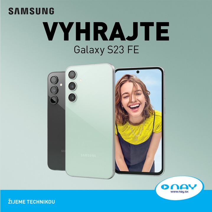 Vyhraj Smartphone Samsung Galaxy S23 FE