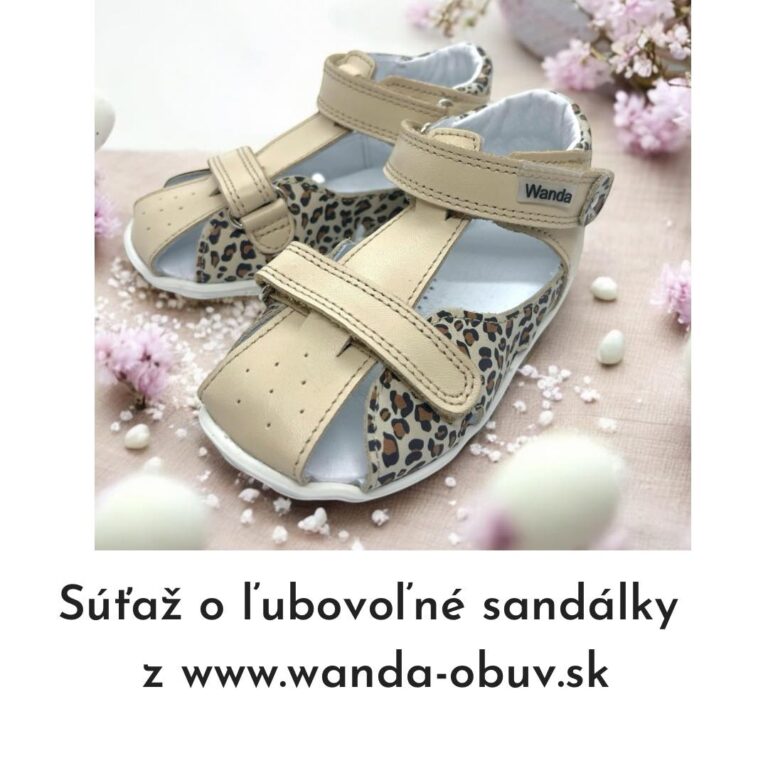 Súťaž o ľubovoľné sandálky od slovenského výrobcu Wanda