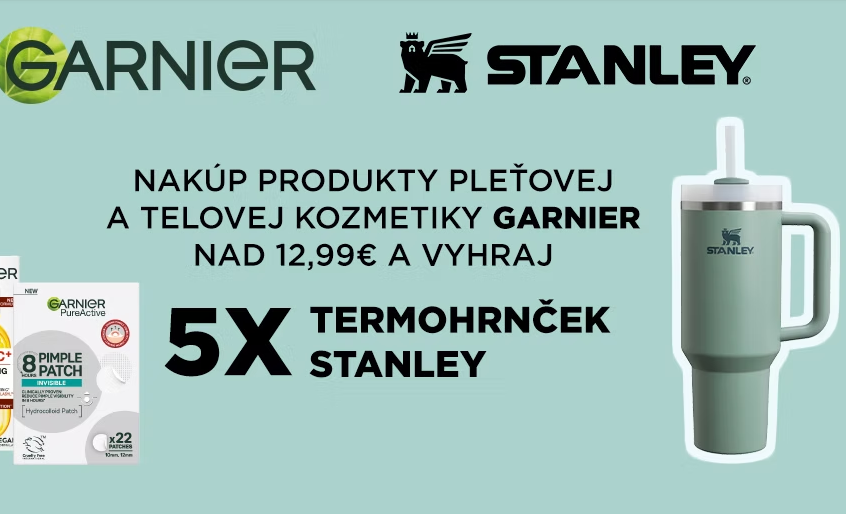 Vyhrajte 1 z 5 termohrnečkov STANLEY s nákupom pleťovej