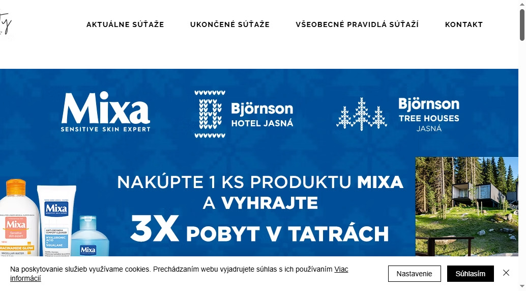 Vyhrajte 1 z 3 pobytov v Tatrách