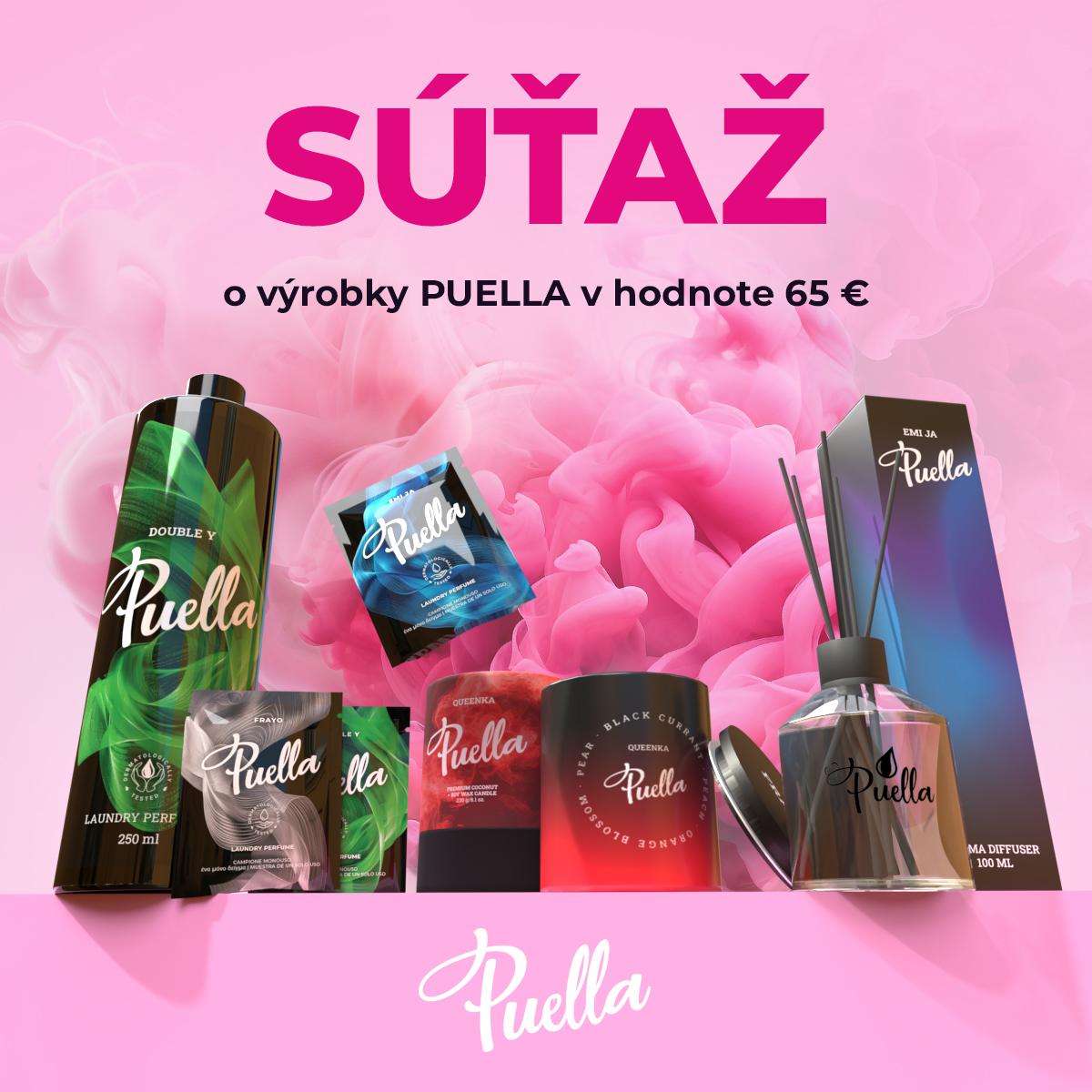Vyhrajte voňavý balíček na pranie od Puella