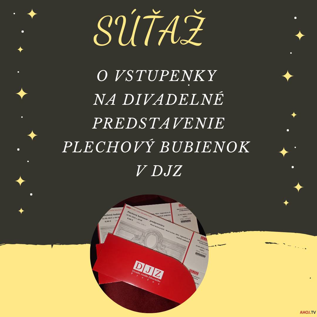 Online súťaž o vstupenky do Divadla Jonáša Záborského