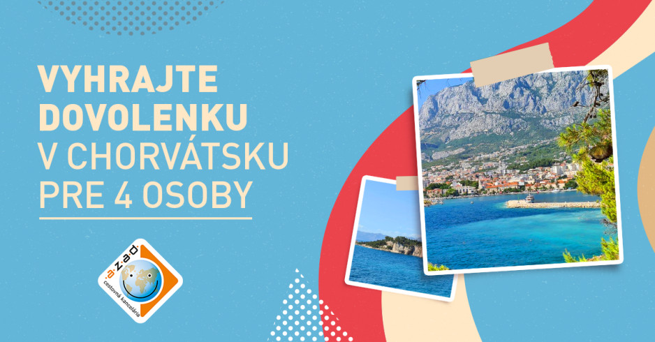 Vyhrajte dovolenku pre 4 osoby v Chorvátsku od Cestovne