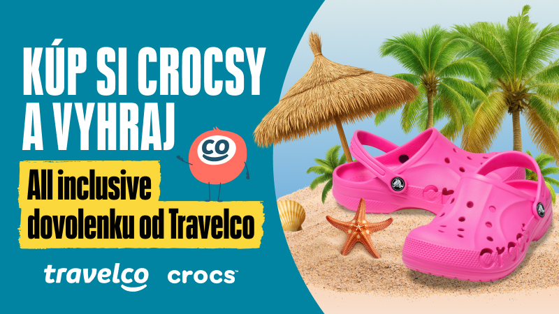 Kúp si Crocsy a vyhraj All inclusive dovolenku od TRAVE