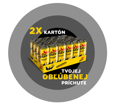 Súťaž o 2x kartón Big Shock! 500 ml
