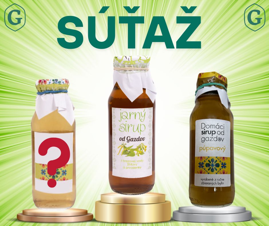 SÚŤAŽ o dva najobľúbenejšie sirupy