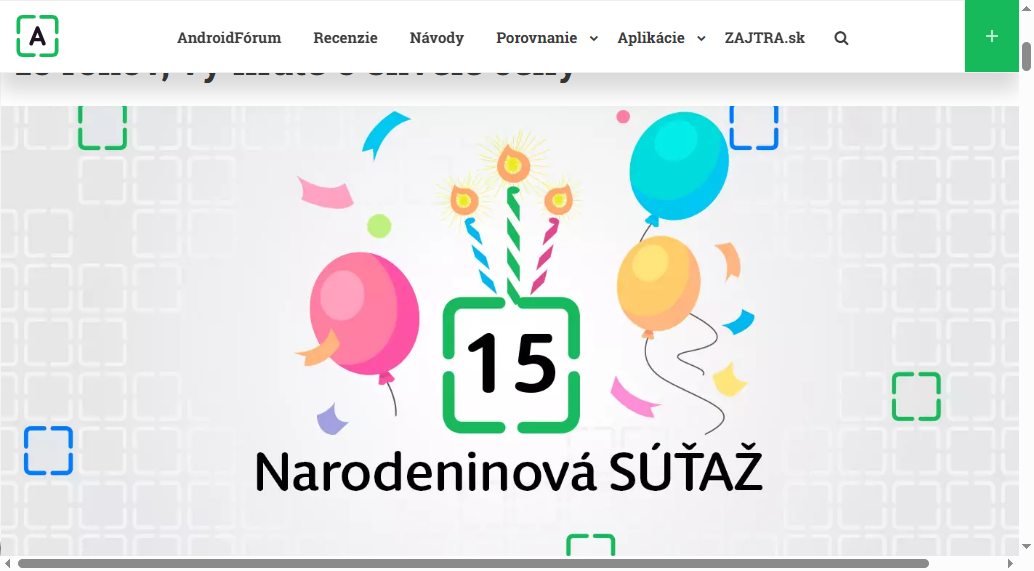 Narodeninová súťaž MôjAndroid.sk