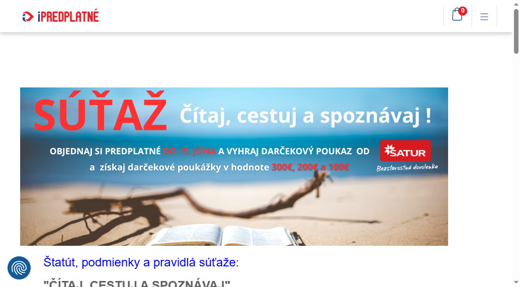 Súťaž o darčekové poukážky