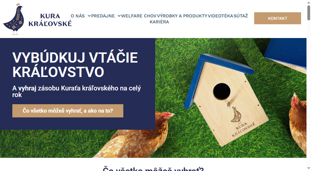 Vyhraj zásobu Kuraťa kráľovského na celý rok