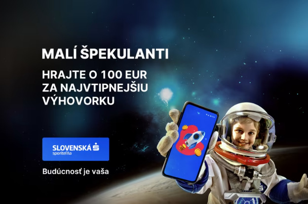 Vyhrajte 100 Eur od Slovenskej sporiteľne