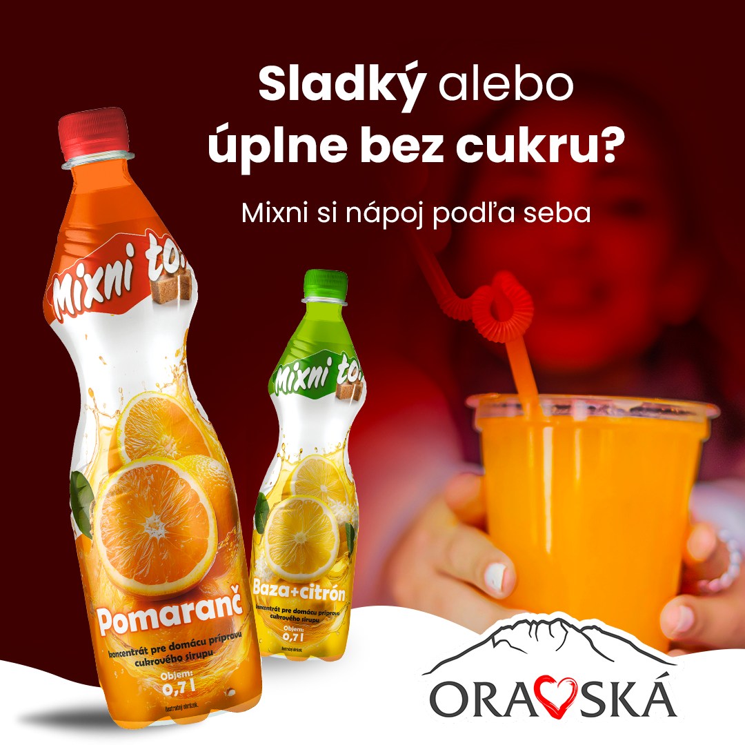 Vyhraj svoj sirup s MIXNI TO