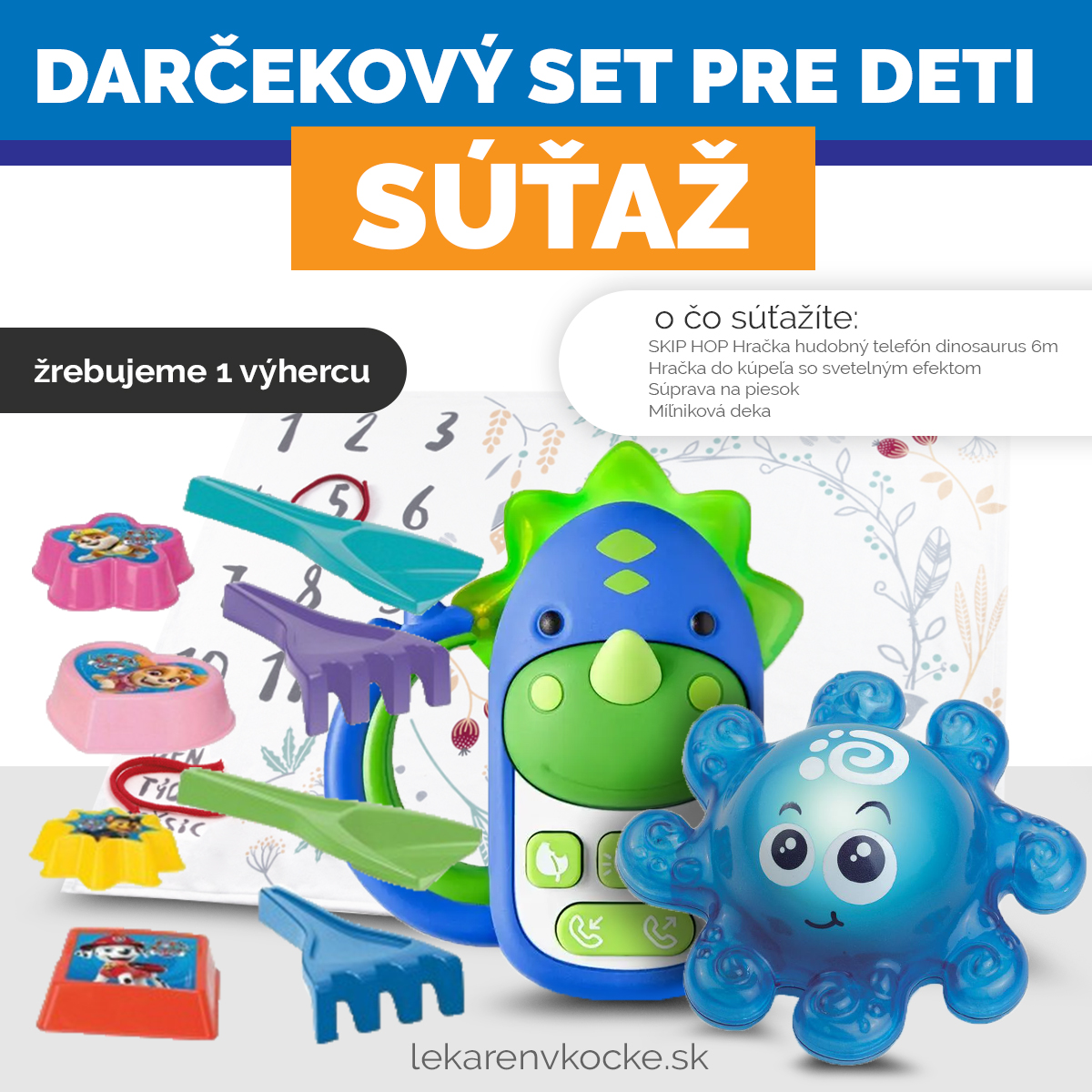 Súťaž o DARČEKOVÝ SET PRE DETI