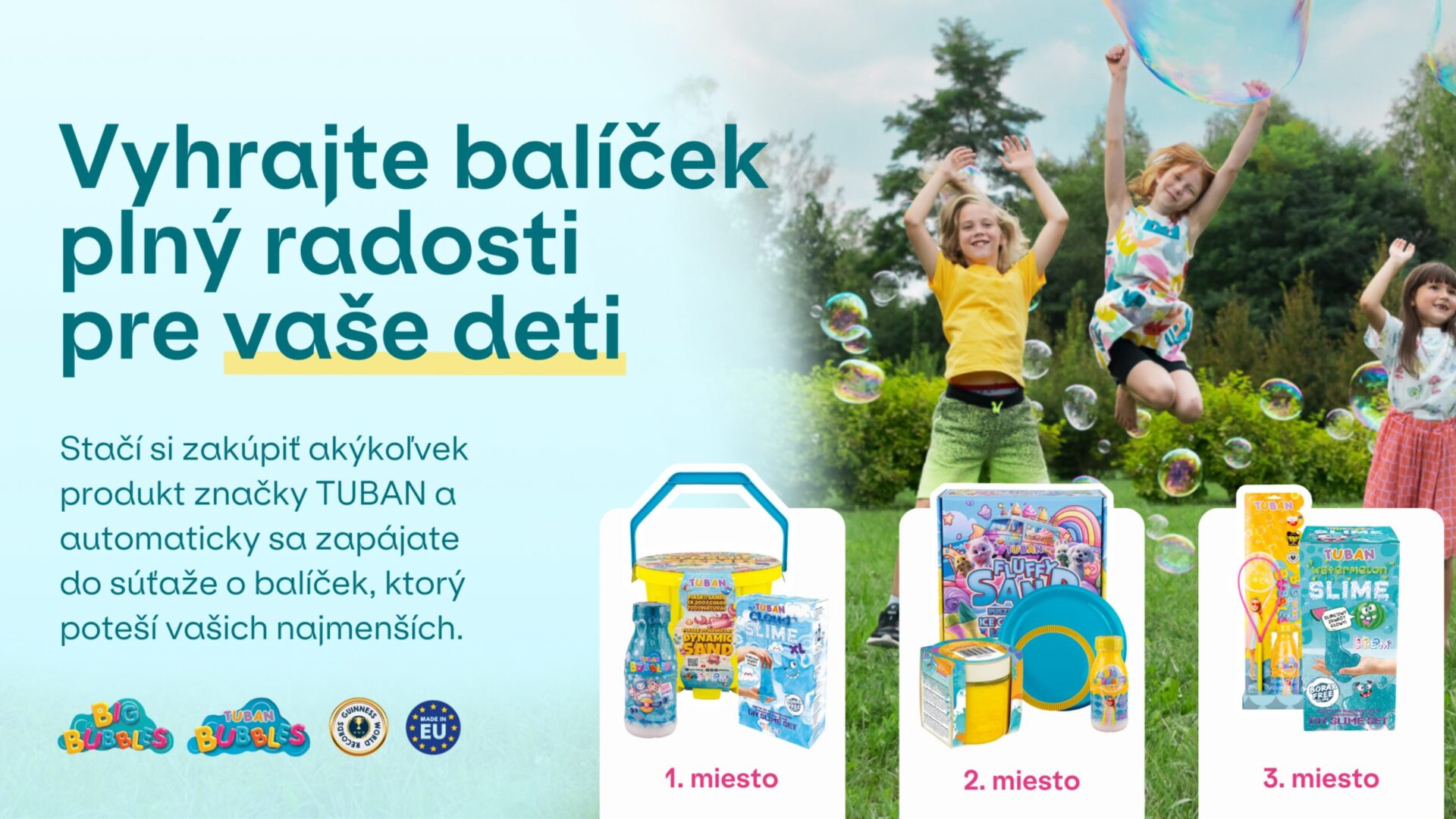 Vyhrajte balíček plný radosti pre vaše deti