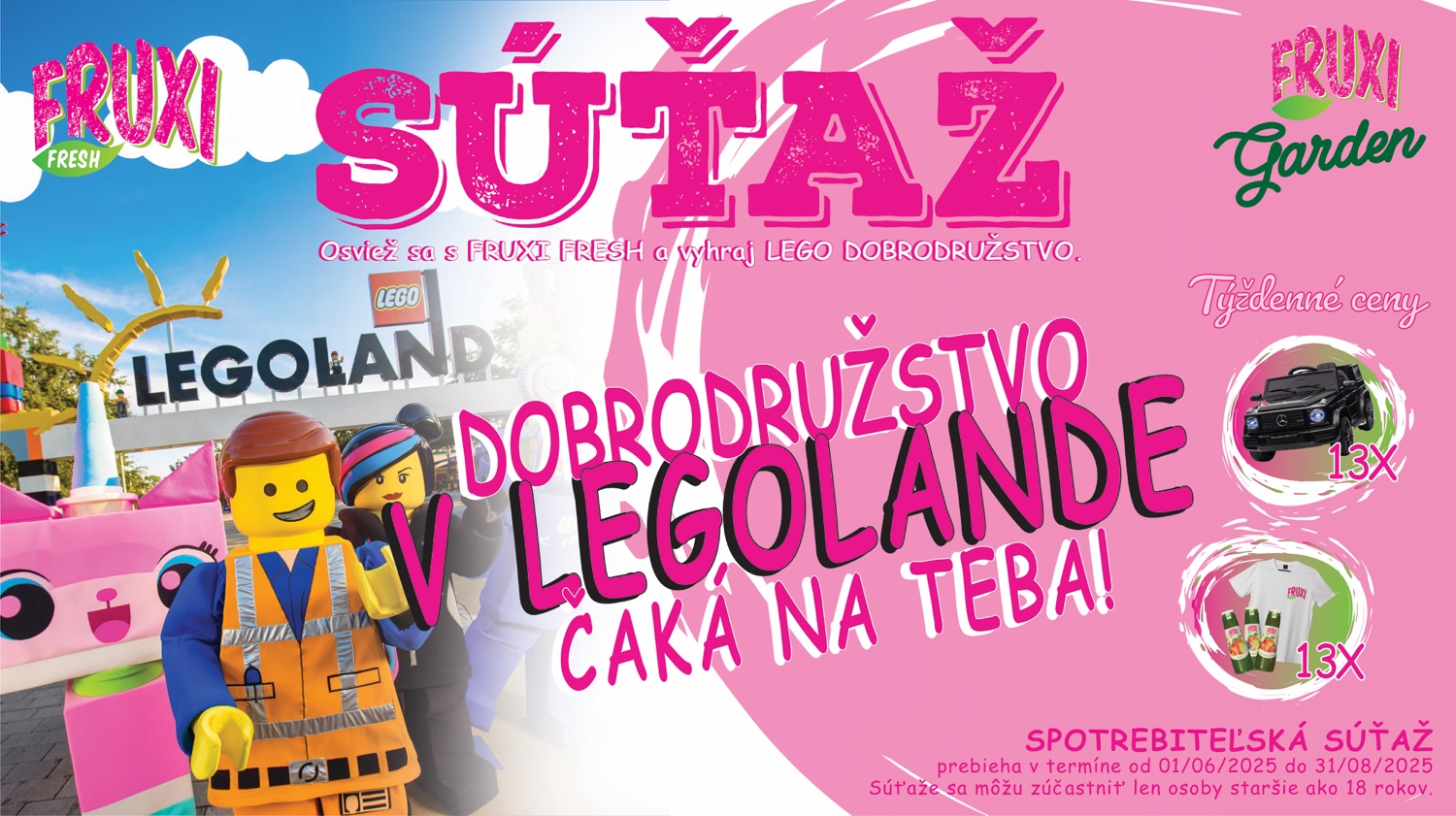 Vyhraj týždenné ceny s Fruxi Fresh
