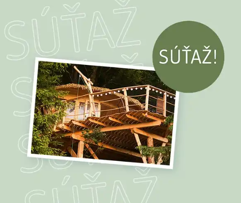 Súťaž o 1 z 3 pobytov vo Wild House Donovaly so zn. GAR