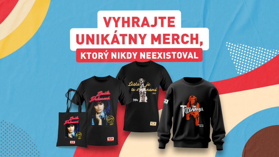 Vyhrajte unikátny merch, ktorý nikdy neexistoval