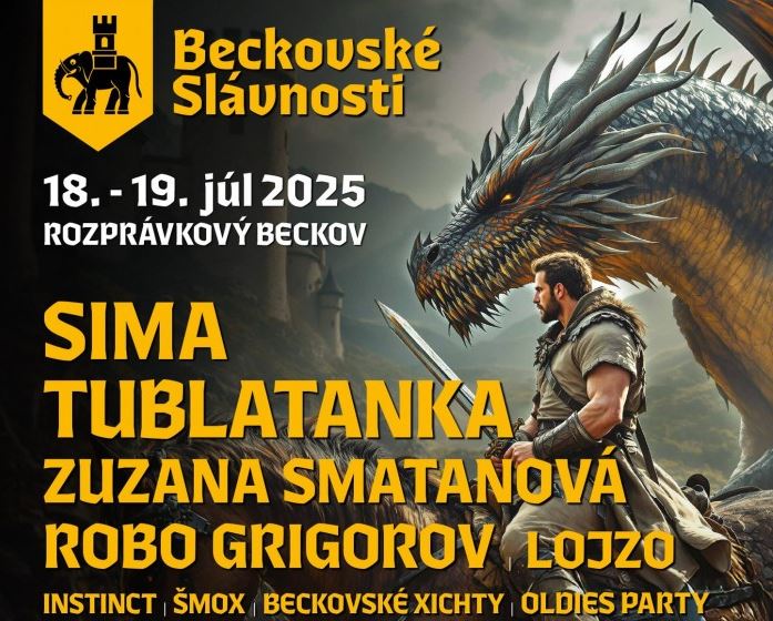 Súťaž o vstupenky na Beckovské Slávnosti 2025