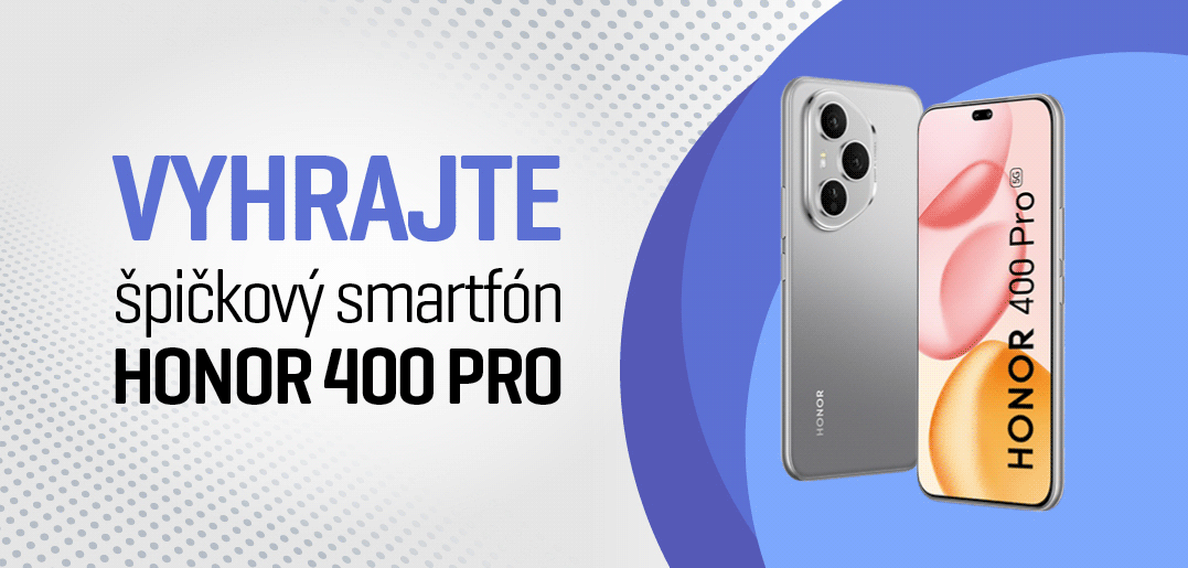 Vyhrajte špičkový smartfón HONOR 400 Pro