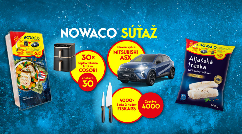 Súťaž NOWACO o nové MITSUBISHI ASX