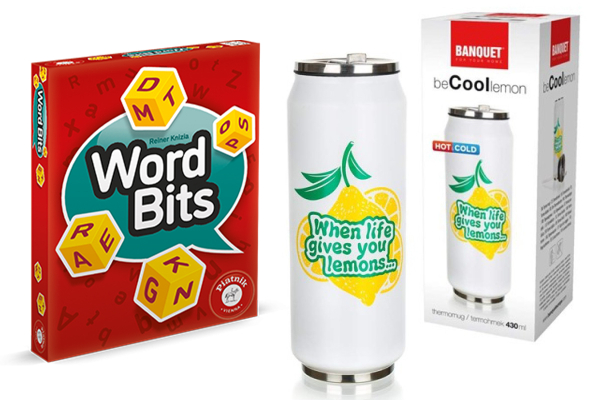 Súťaž so spoločnosťou Piatnik o Word Bits a termosku BE