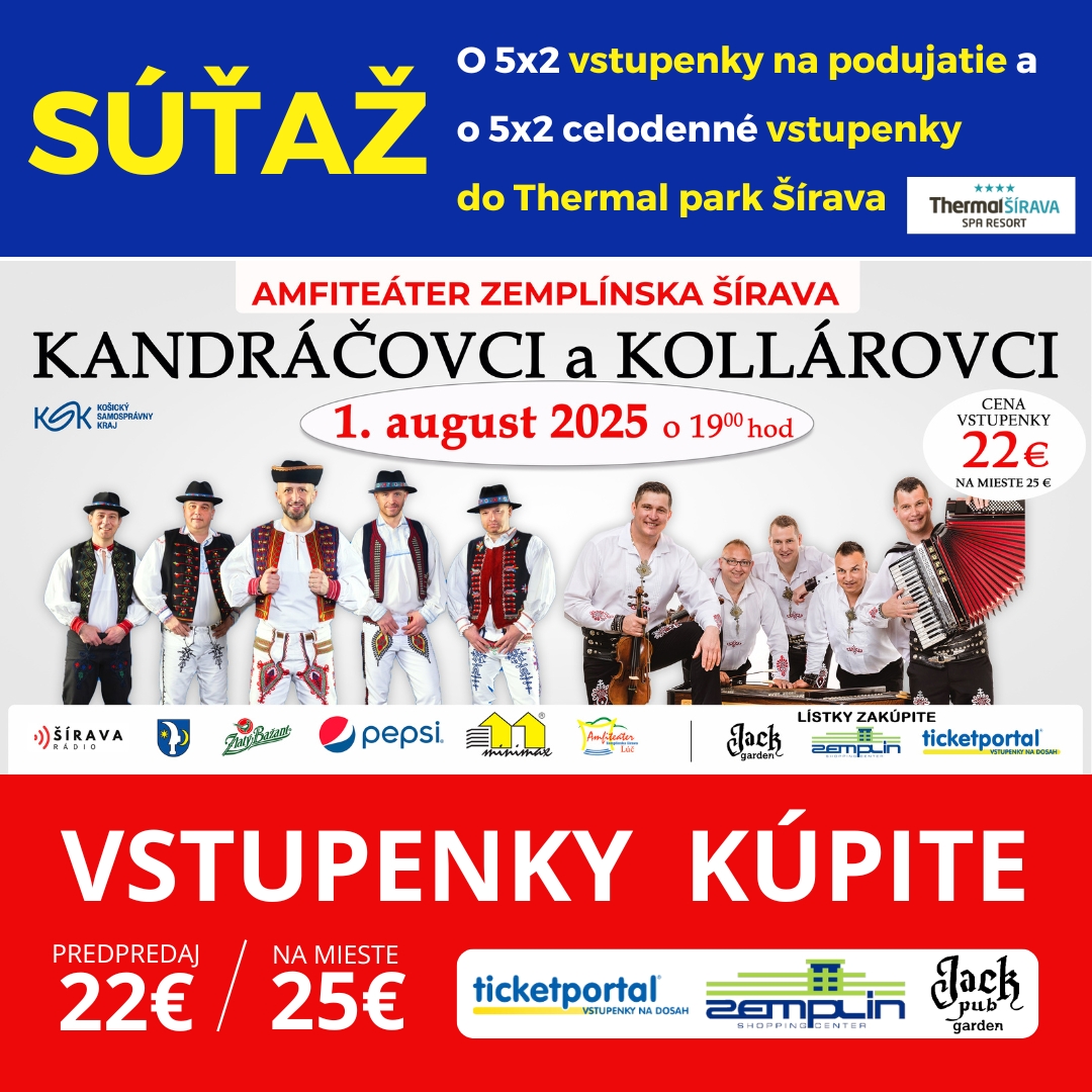 SÚŤAŽ o vstupenky