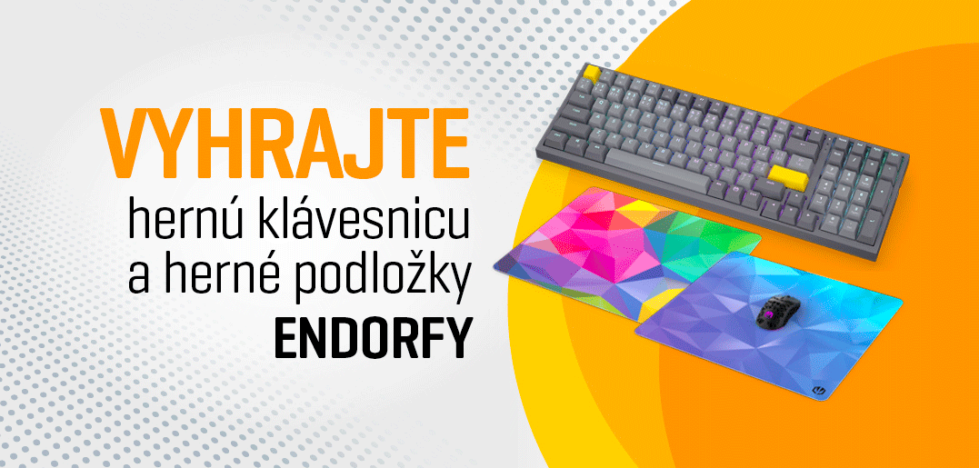 Vyhrajte hernú klávesnicu a herné podložky