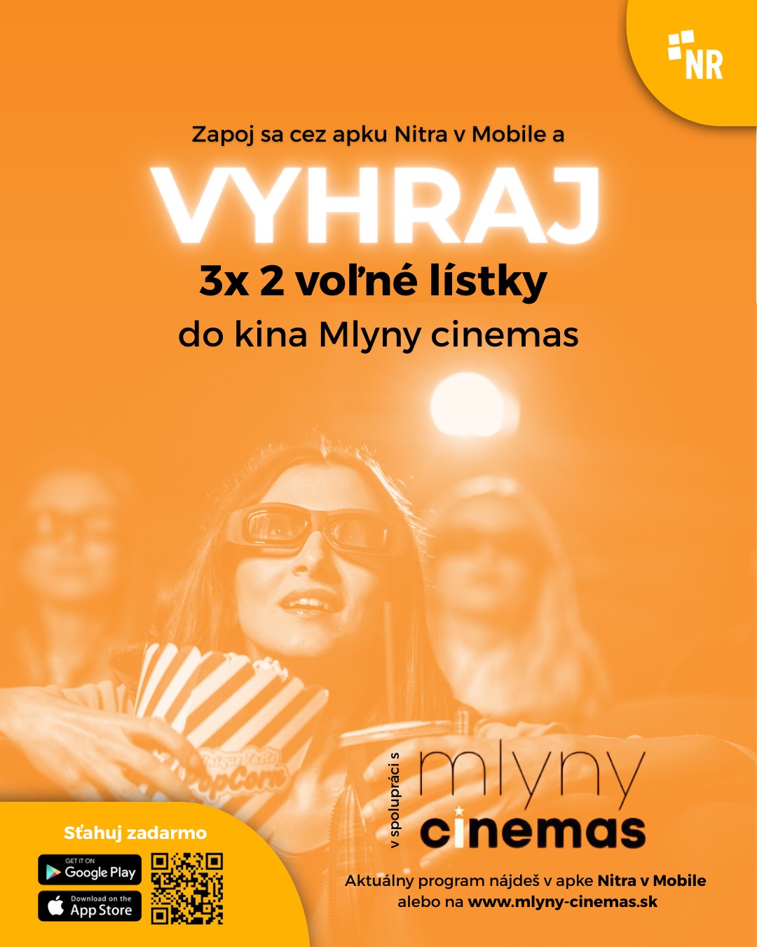 Súťaž o 3x 2 voľné lístky na film v MLYNY CINEMAS – Zap
