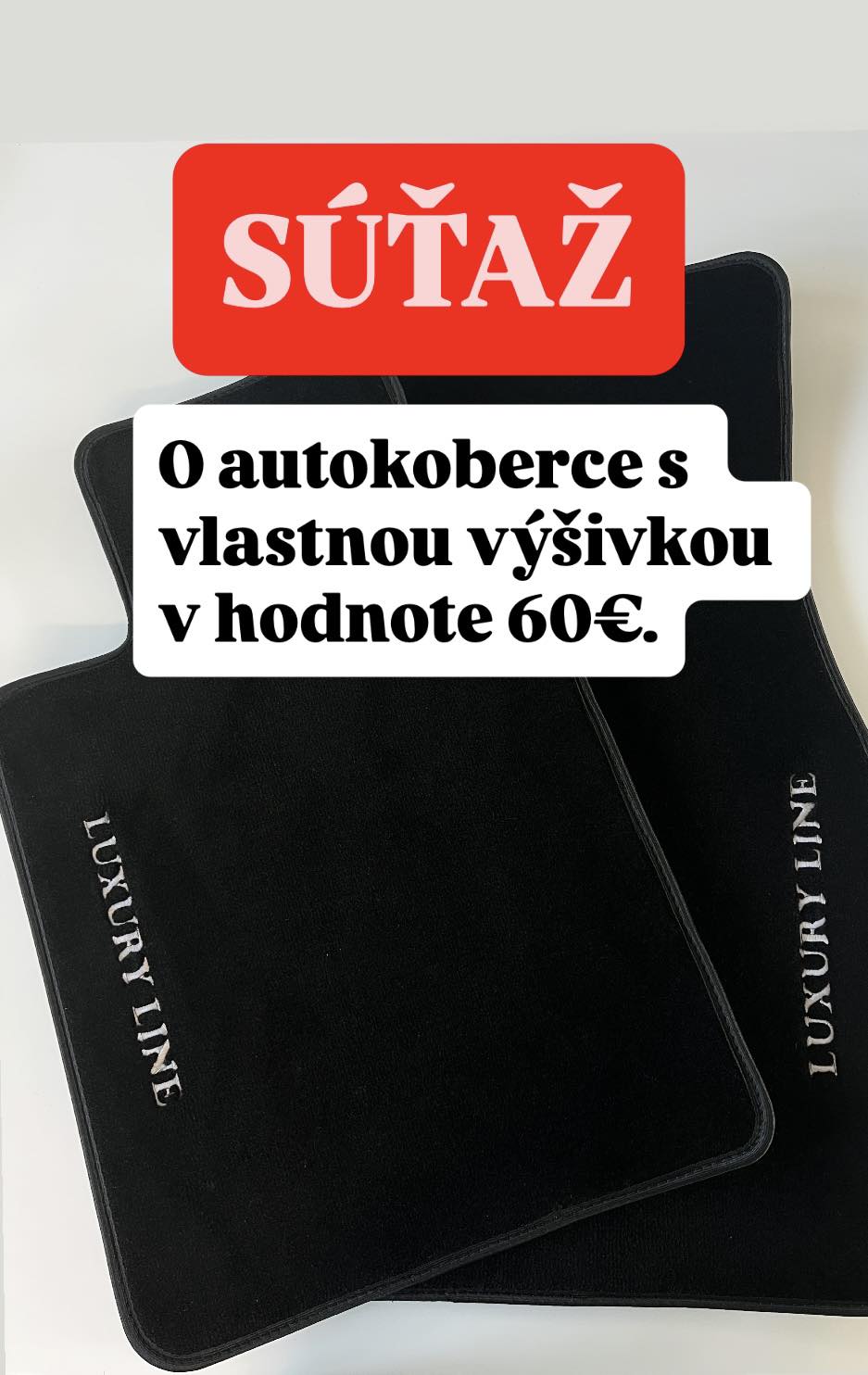 SÚŤAŽ O AUTOKOBERCE S VLASTNÝM TEXTOM