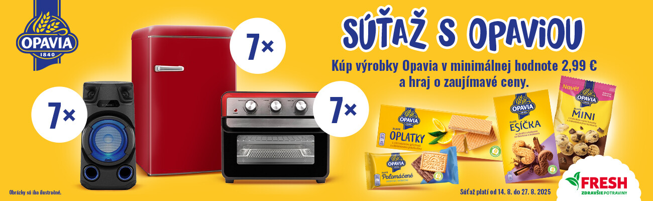 Súťaž s Opaviou a FRESH