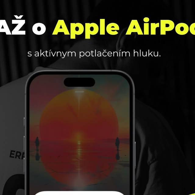 SÚŤAŽ o Apple AirPods 4 s aktívnym potlačením hluku