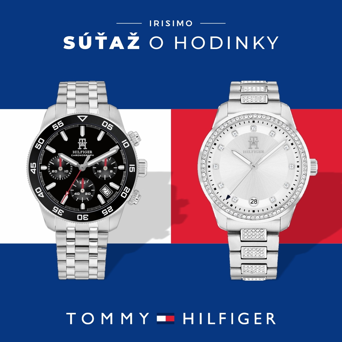 SÚŤAŽ O HODINKY TOMMY HILFIGER