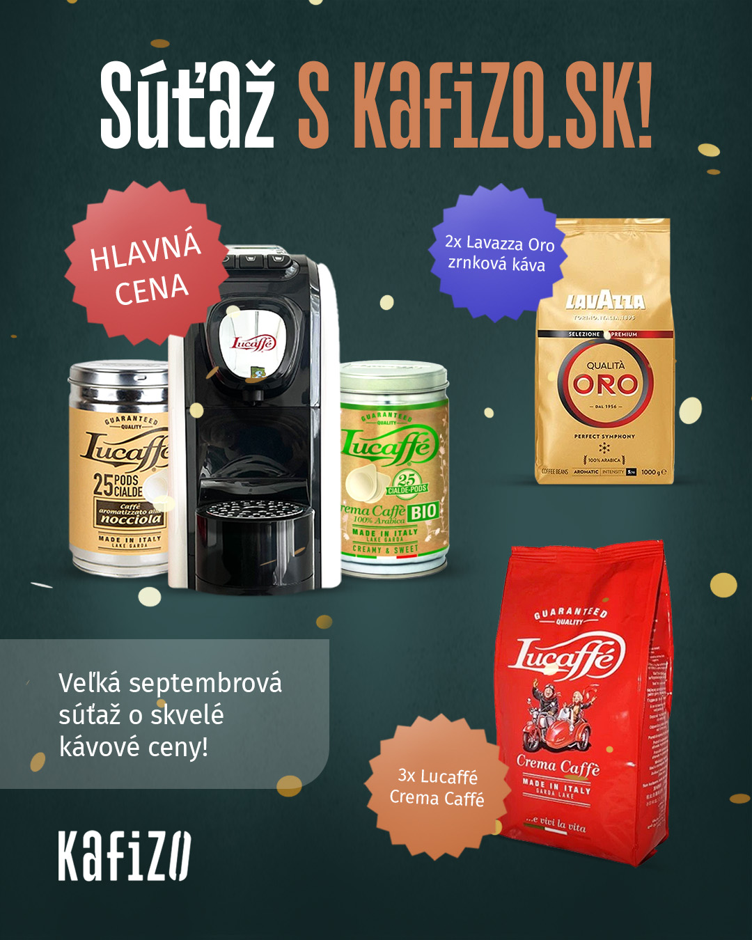 Veľká septembrová súťaž o skvelé kávové ceny