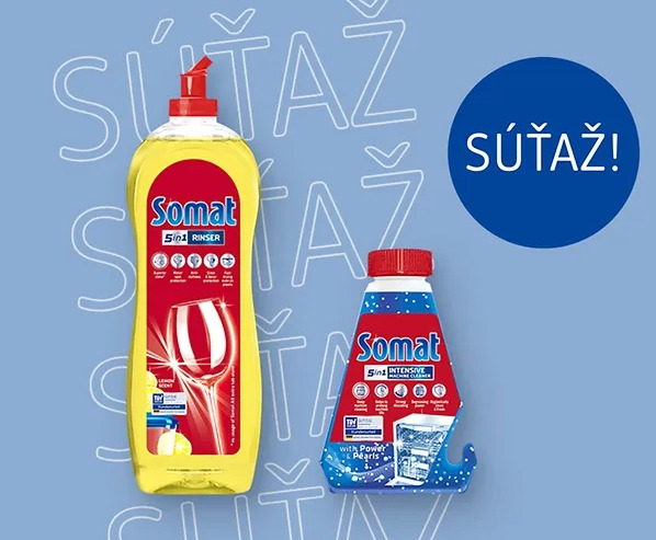 Súťaž so zn. Somat o darčekové boxy