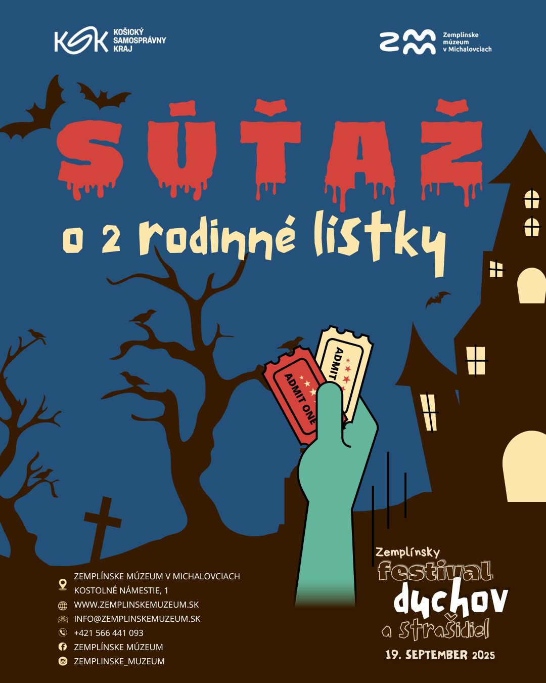SÚŤAŽ O 2 RODINNÉ LÍSTKY