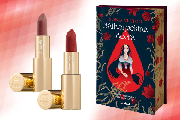 Súťaž o dva rúže Annabelle Minerals a knihu Báthoryčkin