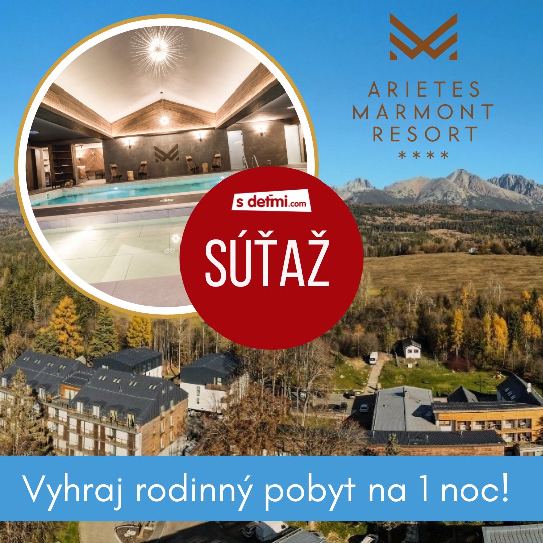 Súťaž o pobyt na 1 noc pre rodinu s deťmi
