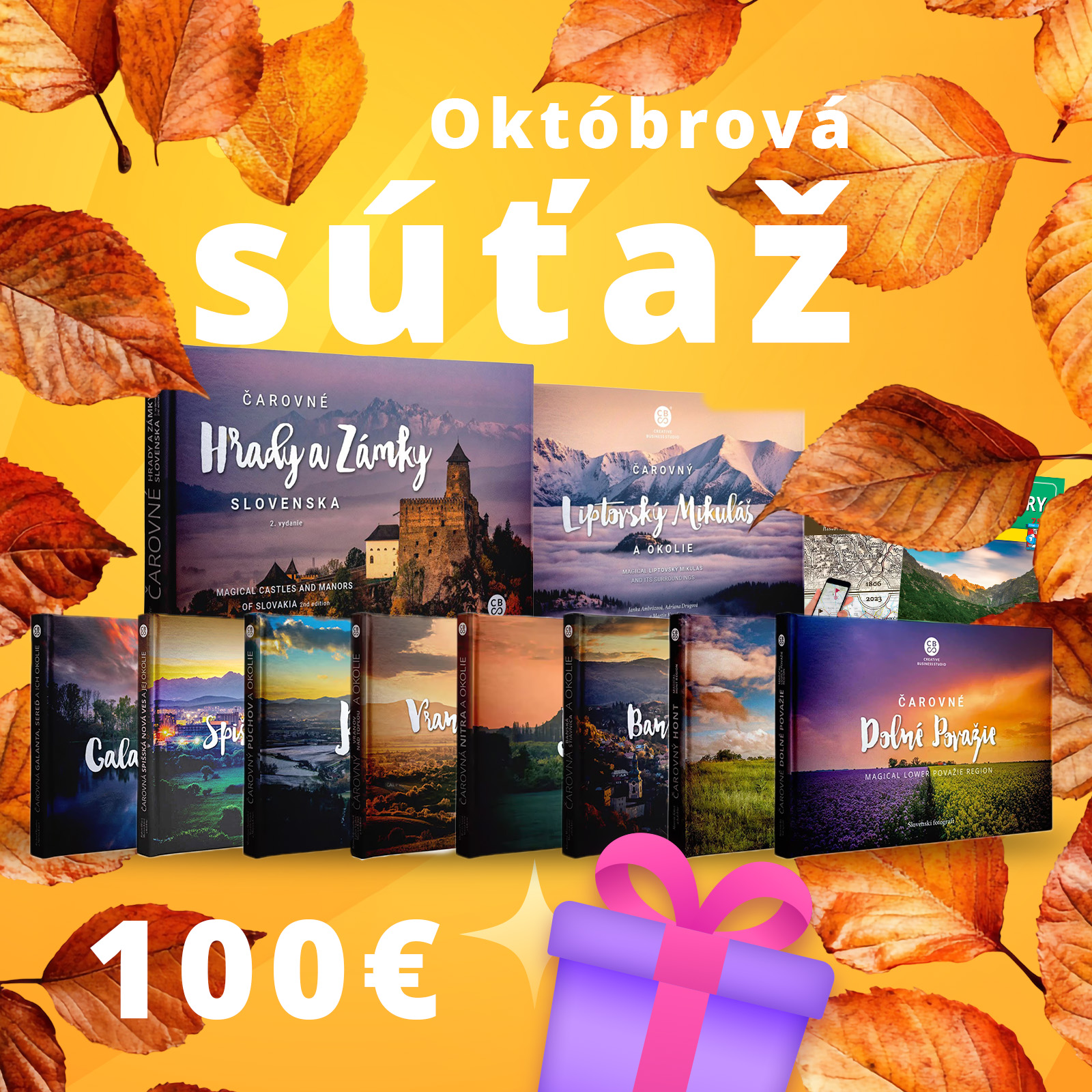 Súťaž o balíček produktov z cbs.sk v hodnote 100 €