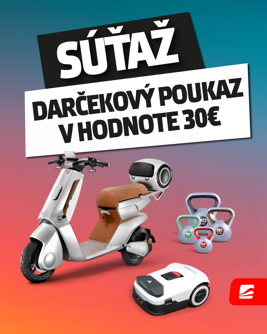 Súťaž o darčekový poukaz v hodnote 30 €