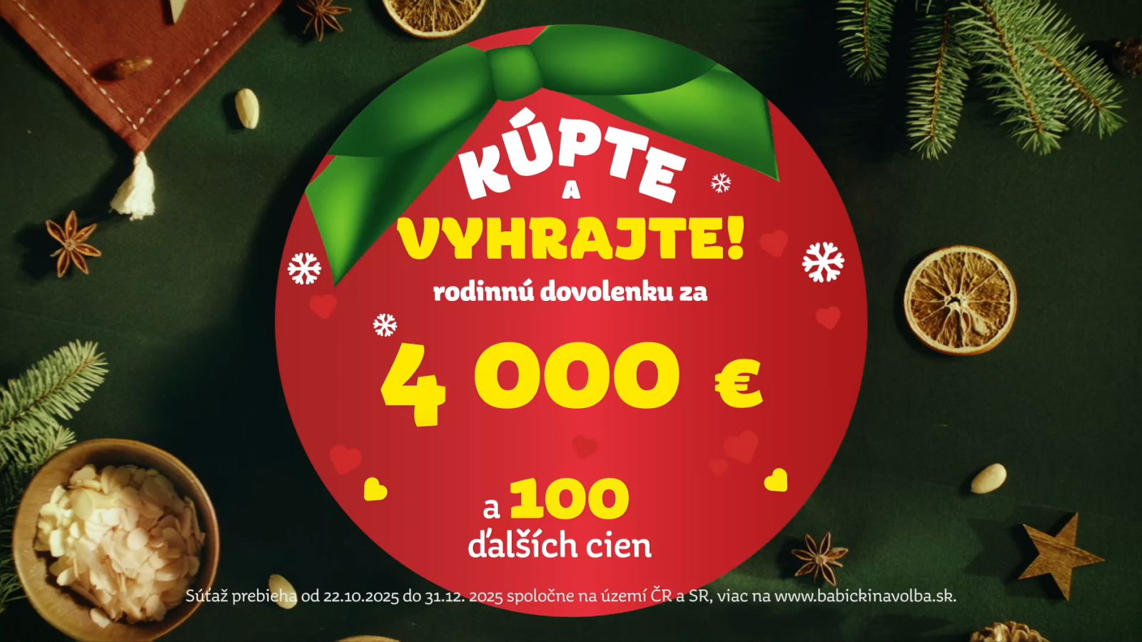 Súťaž o rodinnú dovolenku za 4 000 €