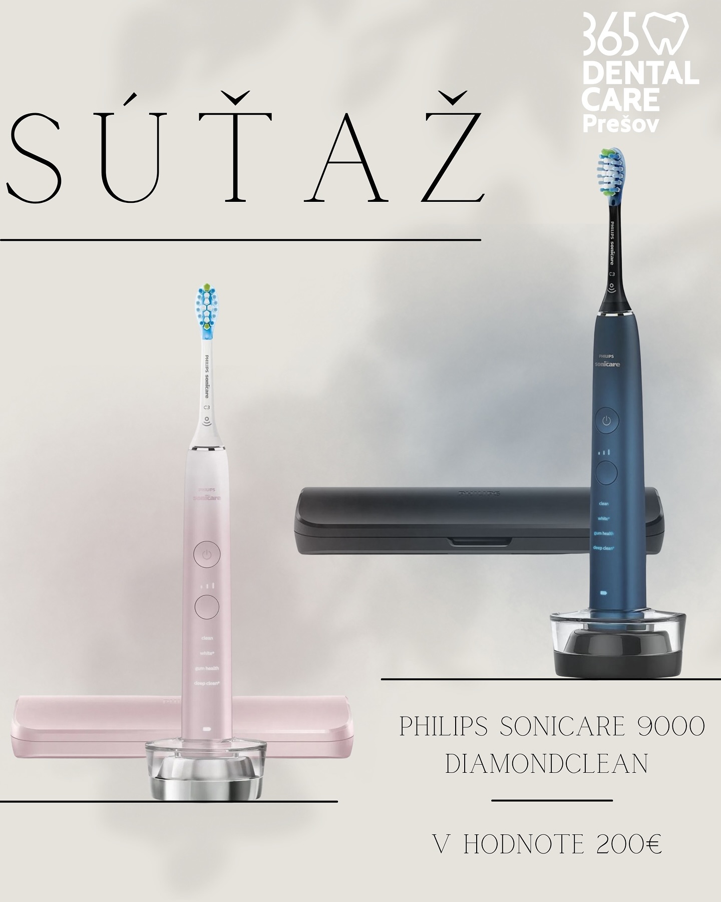 SÚŤAŽ O PHILIPS SONICARE 9000 DIAMONDCLEAN