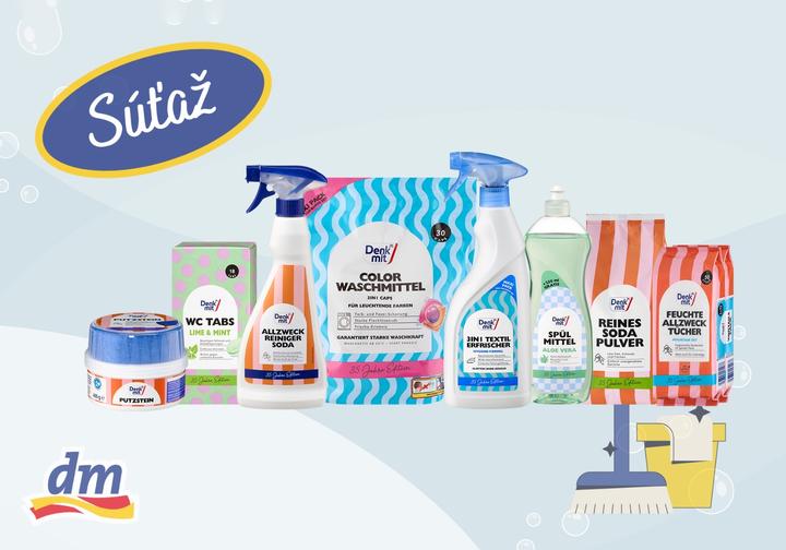 SÚŤAŽ s #dm o 3 balíčky limitky Denkmit pri príležitost