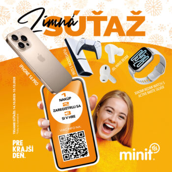 Keď chutí, tak vyhrávate &#8211; SÚŤAŽ S MINIT
