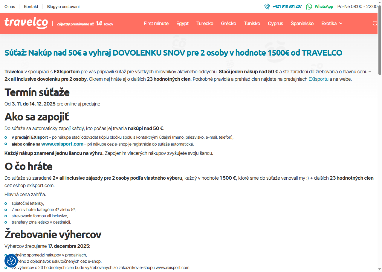 DOVOLENKU SNOV pre 2 osoby