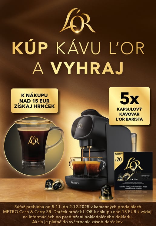 Súťaž o Kávovar Barista: Kúp Kávu a Vyhraj